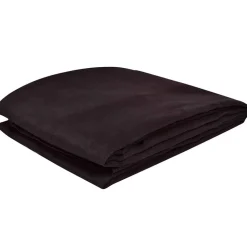 Bankhoes microsuede bruin 140 x 210 cm