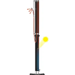 Bestway Buitendouche Solar Flow 20 L zwart