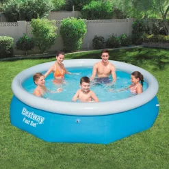 Bestway Fast Set Zwembad opblaasbaar rond 305x76 cm 57266