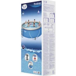 Bestway Fast Set Zwembadset opblaasbaar rond 457x122 cm