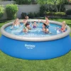 Bestway Fast Set Zwembadset opblaasbaar rond 457x122 cm