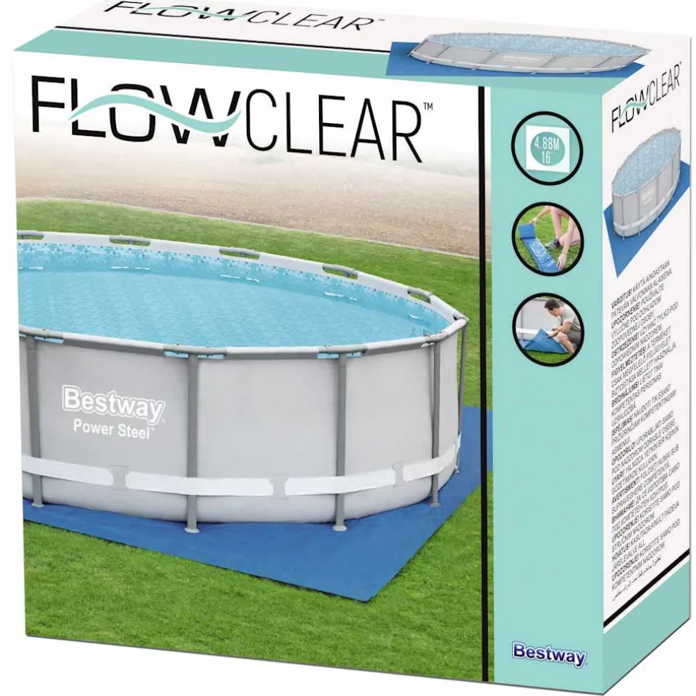 Bestway Flowclear Zwembadgrondzeil 488x488 cm