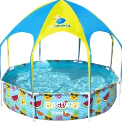 Bestway Kinderzwembad Steel Pro UV Careful bovengronds 244x51 cm
