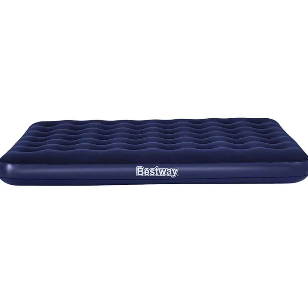 Best Way Luchtbed Blauw 203 x 152 x 22 cm PVC