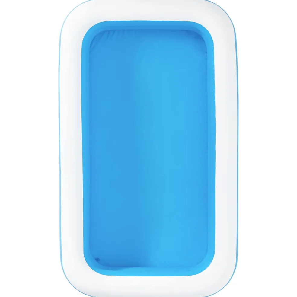 Bestway Opblaasbaar Zwembad 305 x 183 x 46 cm Rechthoekig voor Blauw