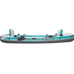 Bestway Opblaasbare boot Grijs en Wit 3,64 x 1,66 m PVC