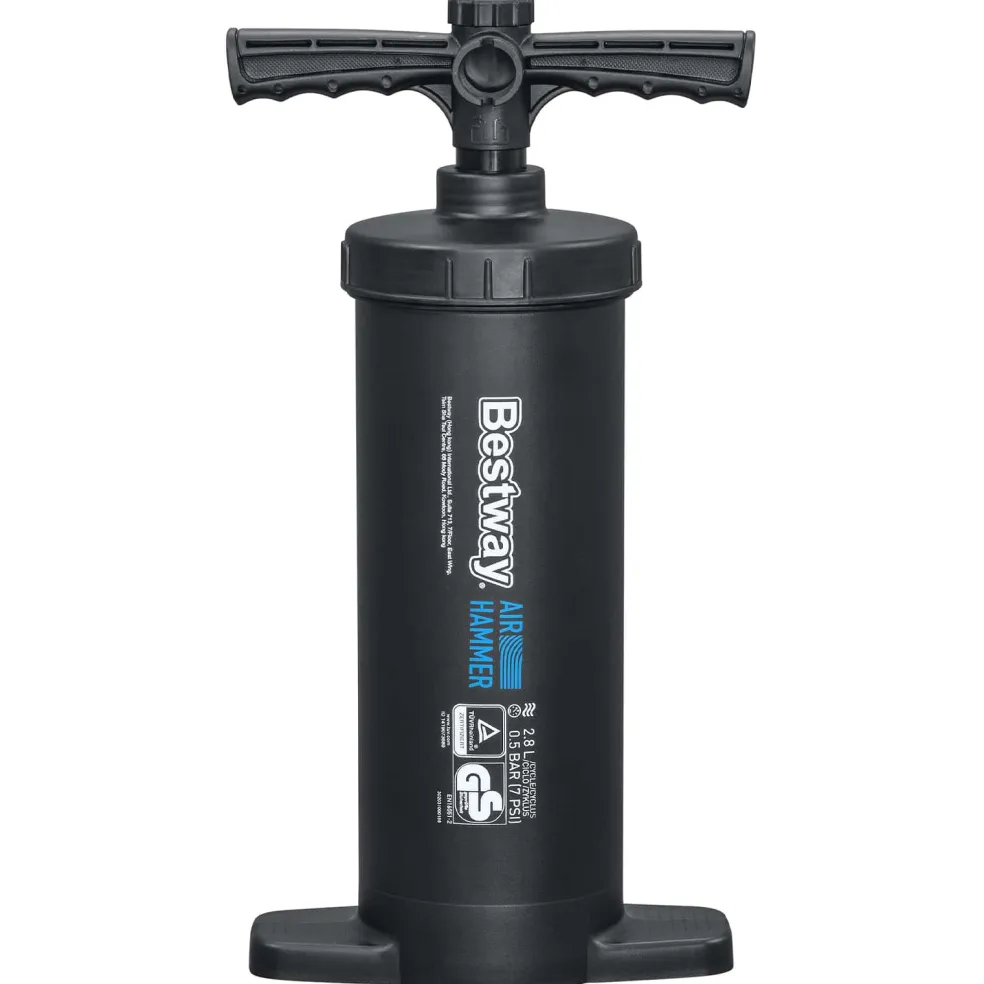 Bestway Opblaasbare boot Grijs en Wit 3,64 x 1,66 m PVC