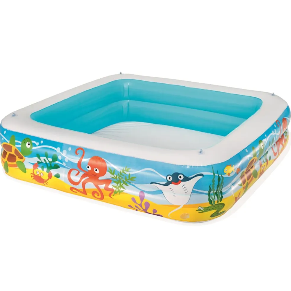 Bestway Speelbad met overkapping 140x140x114 cm blauw 52192