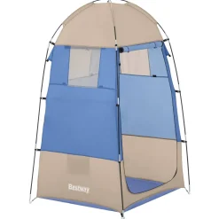 Bestway Station Port Tent Blauw 1,1 x 1,1 x 1,9 m 190 T Polyester Stof