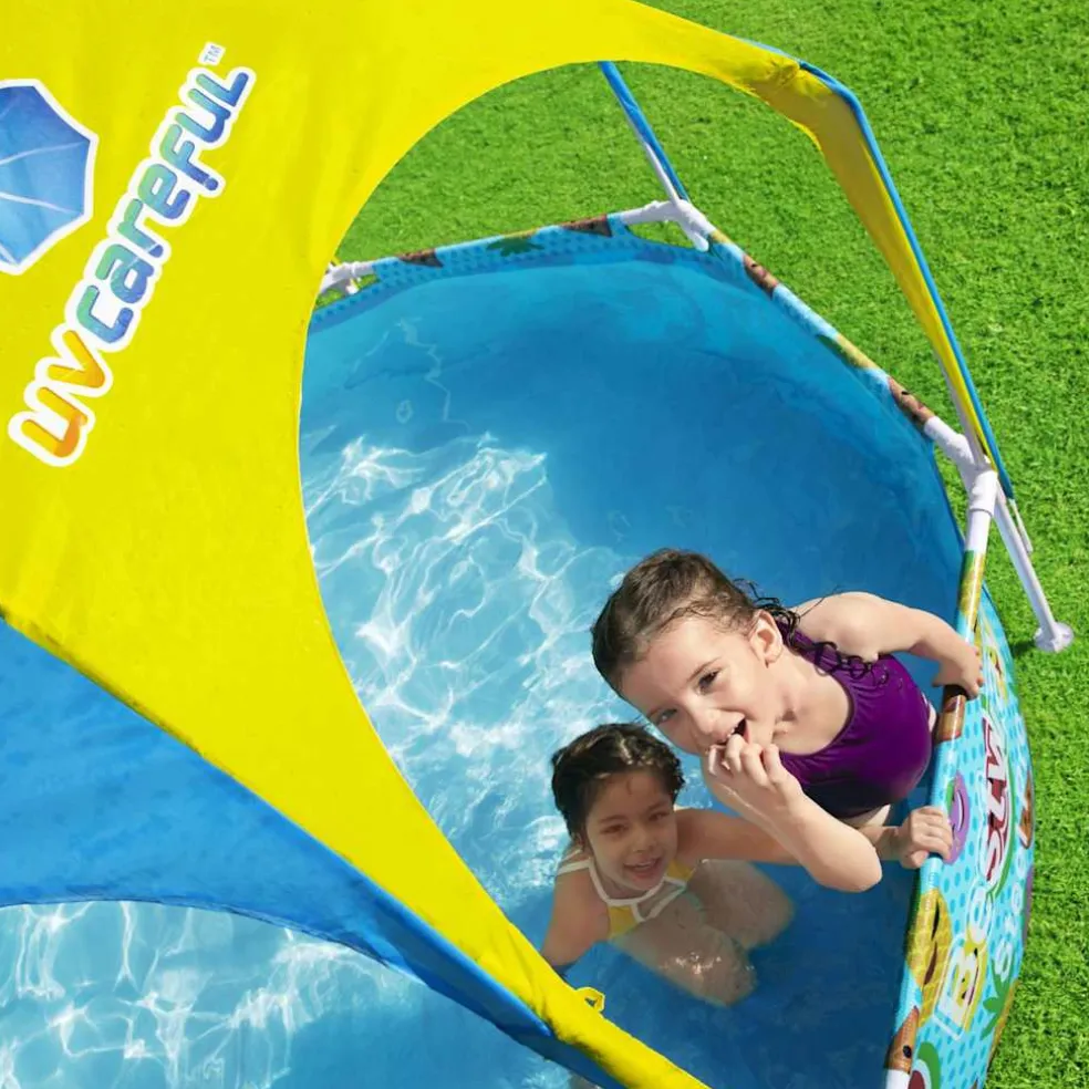 Bestway Steel Pro Kinderzwembad uv Careful bovengronds 244x51 cm