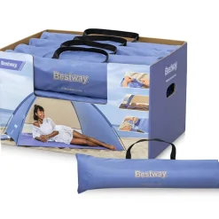 Bestway Strandgrond Tent Paars 2 x 1,2 x 0,95 m 190 T Polyester Stof