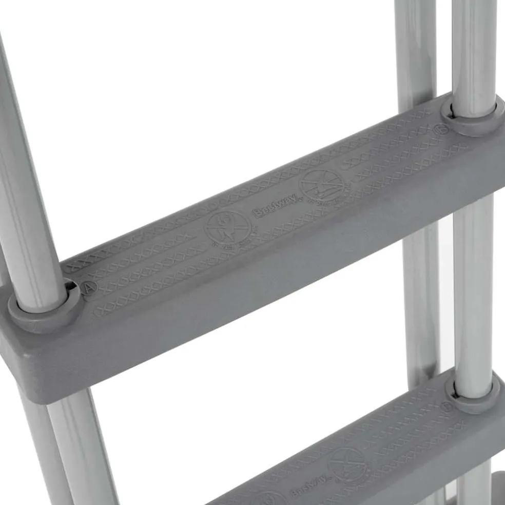 Bestway Zwembadset Power Steel rechthoekig 412x201x122 cm