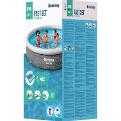 Bestway Zwembadset rond 366x76 cm