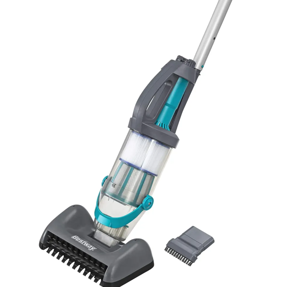 Bestway Zwembad stofzuiger Grijs 610 cm ABS en staal