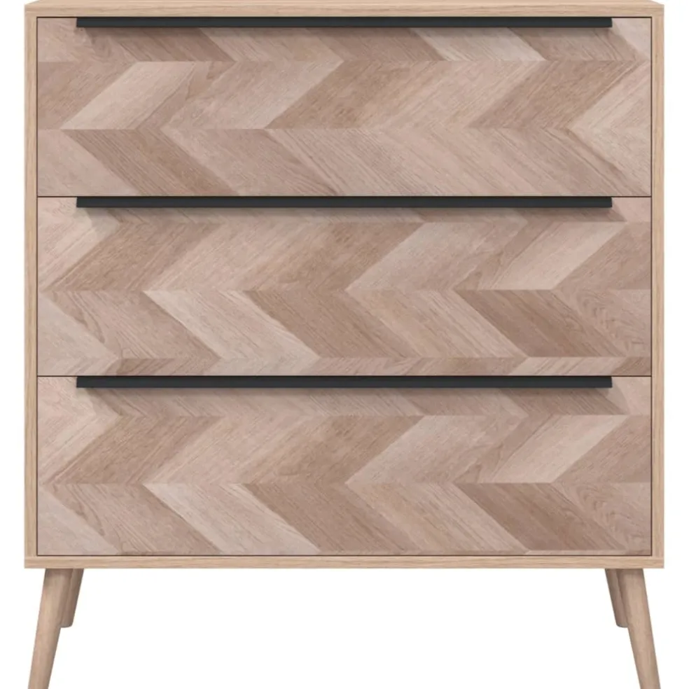 Finori Dressoir Lusk 03A 80x38,5x87 cm sonoma eikenkleurig