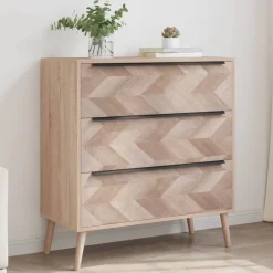 Finori Dressoir Lusk 03A 80x38,5x87 cm sonoma eikenkleurig