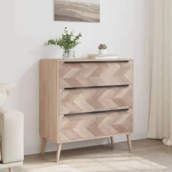 Finori Dressoir Lusk 03A 80x38,5x87 cm sonoma eikenkleurig