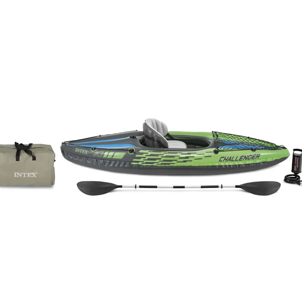 Intex Kayak Challenger K1 opblaasbaar 274x76x33 cm
