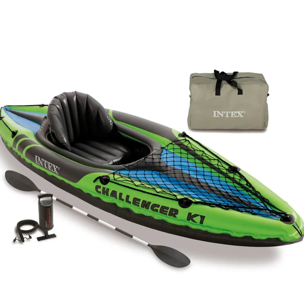 Intex Kayak Challenger K1 opblaasbaar 274x76x33 cm