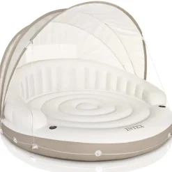 Intex Loungebed met luifel drijvend eiland 199x150 cm 58292 EU