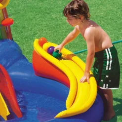 Intex Opblaaszwembad Rainbow Ring Play Center 297x193x135 cm 57453NP
