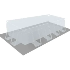 Intex Prism Frame Zwembadset rechthoekig 488x244x107 cm 26792GN