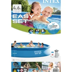 Intex Zwembad Easy Set met filtersysteem 457x84 cm