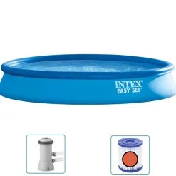 Intex Zwembad Easy Set met filtersysteem 457x84 cm
