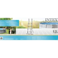 Intex Zwembadladder met 4 treden 122 cm