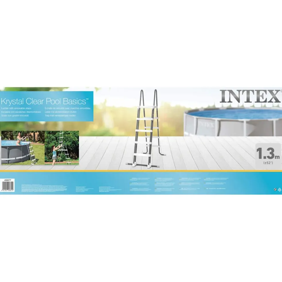 Intex Zwembadladder met 5 treden 132 cm