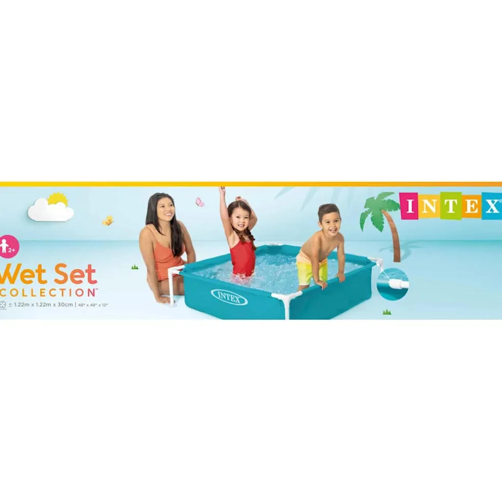 Intex Zwembad Mini Frame 122x122x30 cm 57173NP