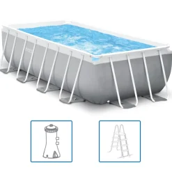 Intex Zwembadset Prism Frame rechthoekig 400x200x100 cm