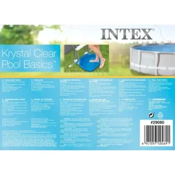Intex Zwembadvoetenbad 11,5 L 56x46x9 cm blauw