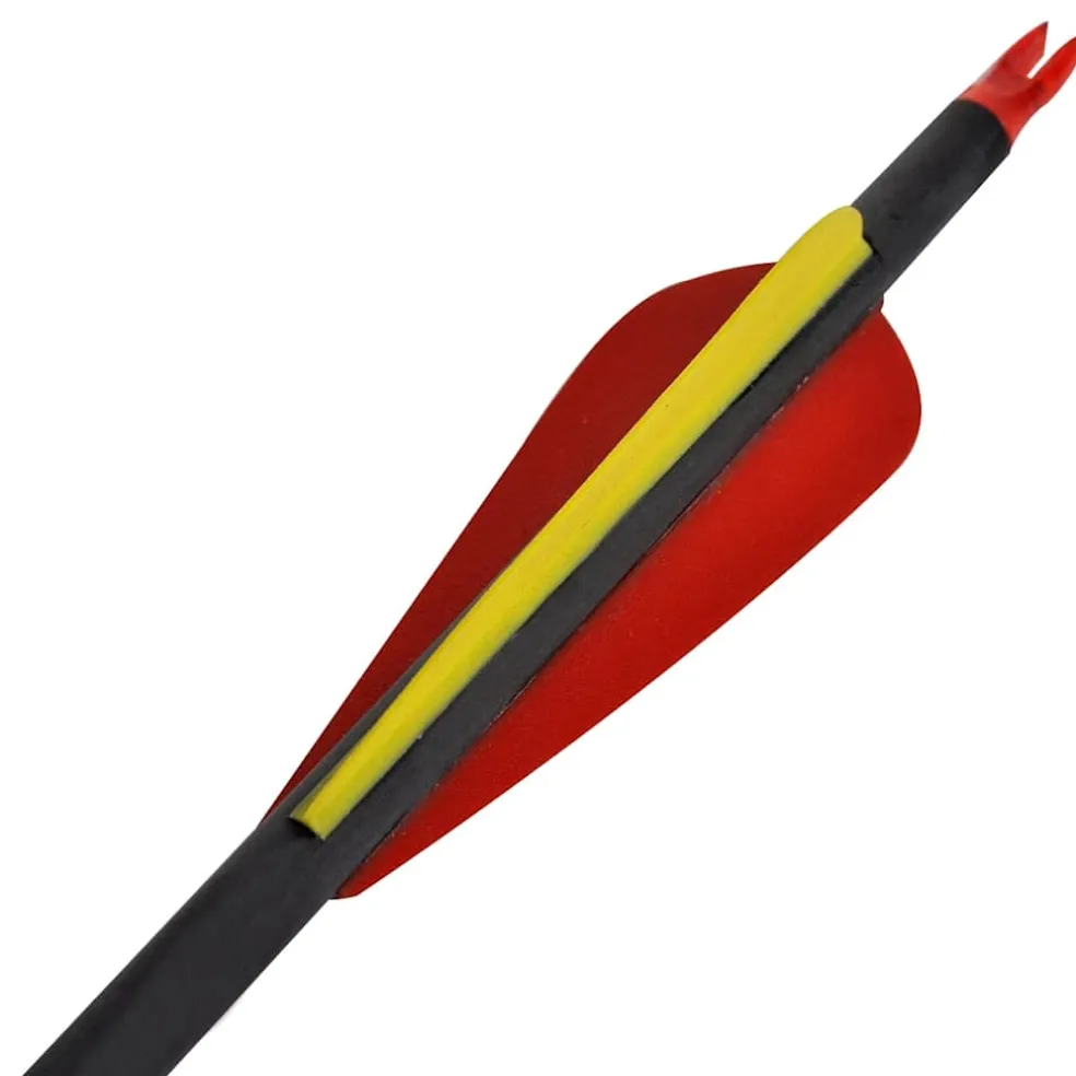 Pijlen voor recurveboog standaard 30" 0,76 cm koolstof 12 stuks