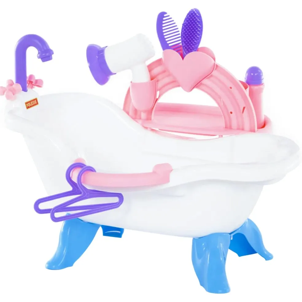 Polesie Wader 7-delige Poppenbadset 83x53x41,5 cm polypropeen