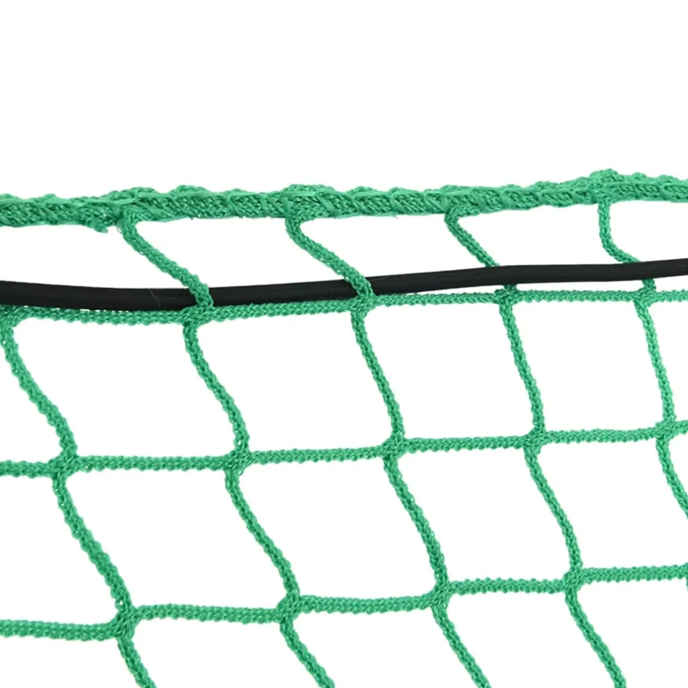 vidaXL Aanhangwagennet elastisch touw 2,1x1,25 m polypropeen groen