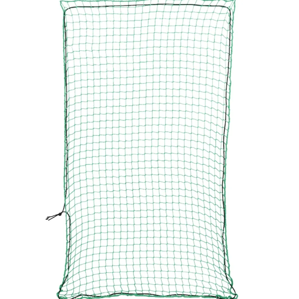 vidaXL Aanhangwagennet elastisch touw 2,1x1,25 m polypropeen groen