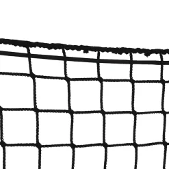 vidaXL Aanhangwagennet elastisch touw 2,1x1,25 m polypropeen zwart