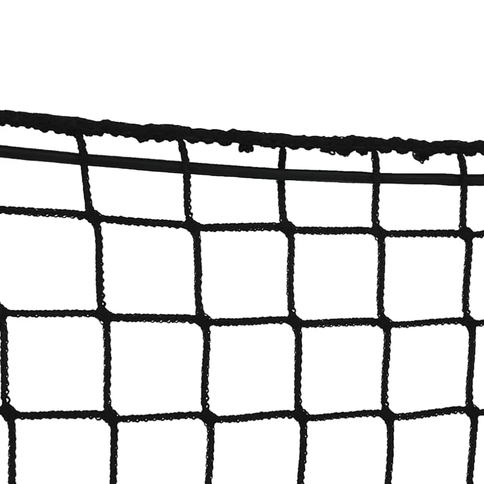 vidaXL Aanhangwagennet elastisch touw 2,1x1,25 m polypropeen zwart