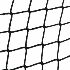vidaXL Aanhangwagennet elastisch touw 2,1x1,25 m polypropeen zwart