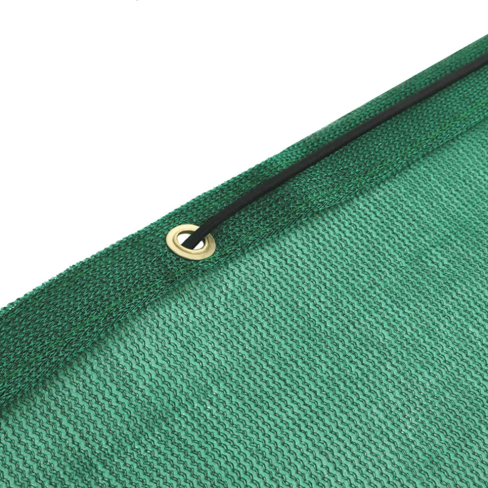 vidaXL Aanhangwagennet 3x5 m HDPE groen