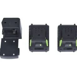 vidaXL Accugrasmaaier met 2 accu's 20 V 2000 mAh Li-ion