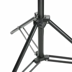 vidaXL Achtergrondsysteem telescopisch 155-300 cm