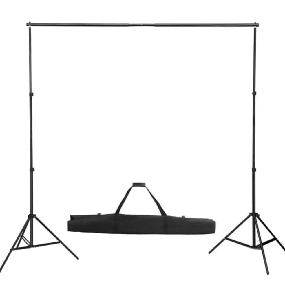 vidaXL Achtergrondsysteem 600x300 cm wit