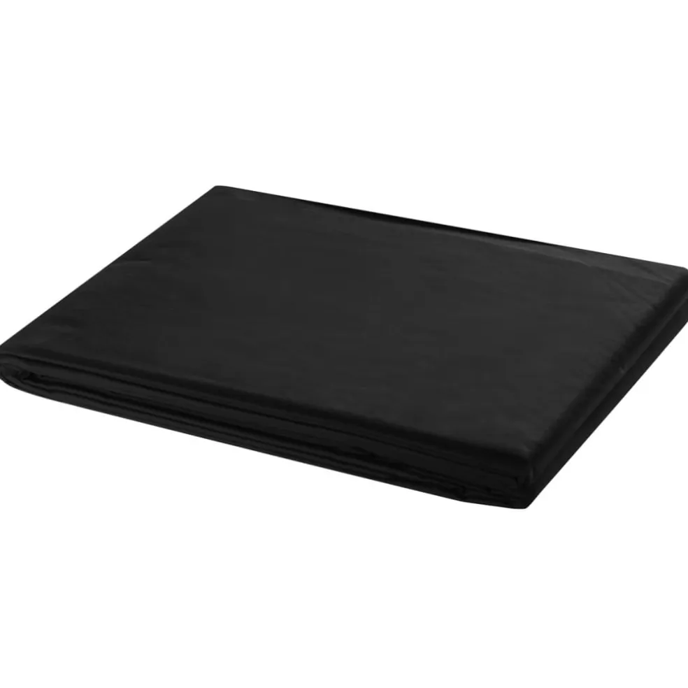 vidaXL Achtergrondsysteem 500x300 cm zwart
