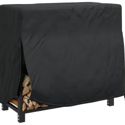 vidaXL Afdekhoes voor haardhoutrek 61 x 122 x 106 cm 210D Oxford Stof