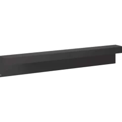 vidaXL Afdekprofiel voor tuinafboording 2 st 100 x 10 x 15 cm Staal