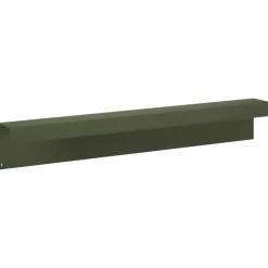 vidaXL Afdekprofiel voor tuinafboording 2 st 100 x 10 x 15 cm Staal