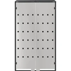 vidaXL Afvalcontaineropslag met gasliftdeksel voor 240L container