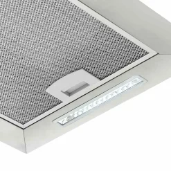 vidaXL Afzuigkap hangend met aanraaksensor LCD 37 cm roestvrij staal
